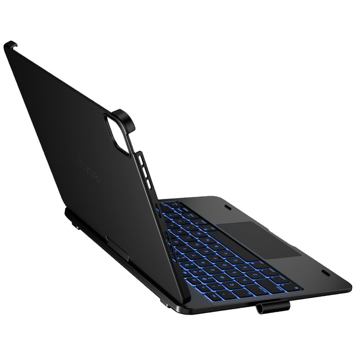 Калъф Typecase Flexbook Touch с клавиатура за iPad Pro 11" M4 2024 / M5 2025, черен