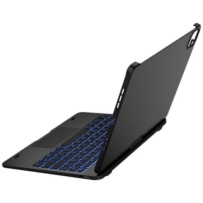 Калъф Typecase Flexbook Touch с клавиатура за iPad Pro 11" M4 2024 / M5 2025, черен