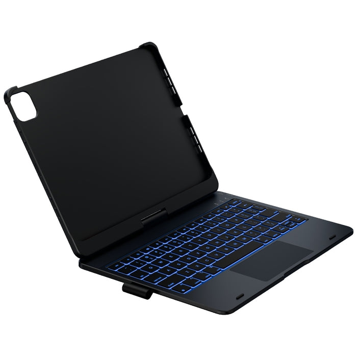 Калъф Typecase Flexbook Touch с клавиатура за iPad Pro 11" M4 2024 / M5 2025, черен