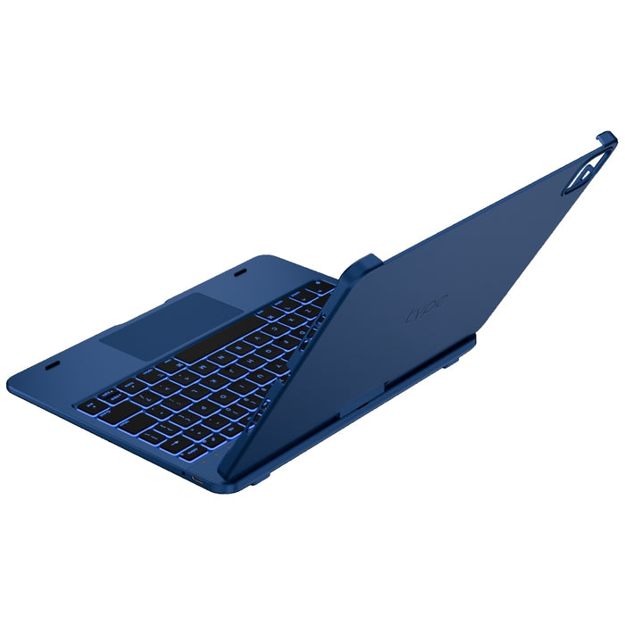 Калъф Typecase Flexbook Touch с клавиатура за iPad Pro 11" M4 2024 / M5 2025, тъмносин