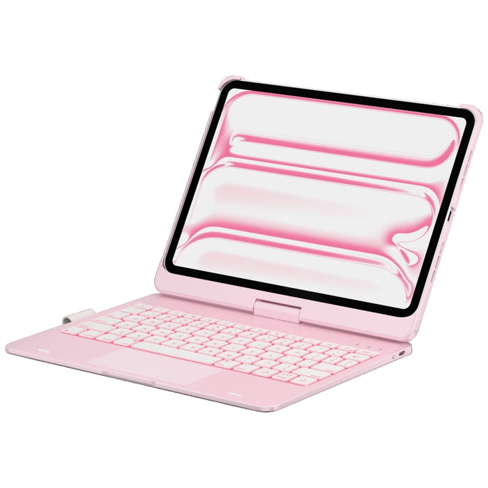 Калъф Typecase Flexbook Touch с клавиатура за iPad Pro 11" M4 2024 / M5 2025, светлорозов