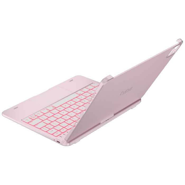 Калъф Typecase Flexbook Touch с клавиатура за iPad Pro 11" M4 2024 / M5 2025, светлорозов