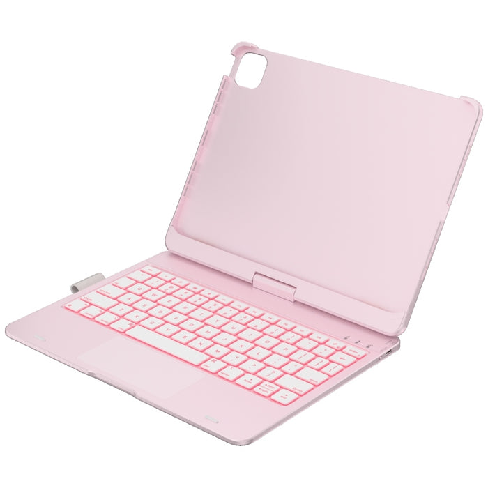 Калъф Typecase Flexbook Touch с клавиатура за iPad Pro 11" M4 2024 / M5 2025, светлорозов