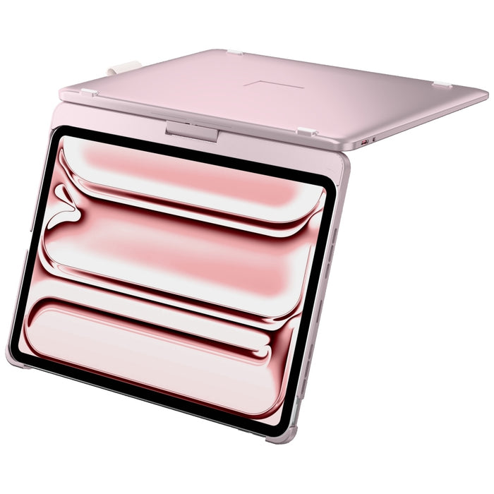 Калъф Typecase Flexbook Touch с клавиатура за iPad Pro 11" M4 2024 / M5 2025, светлорозов