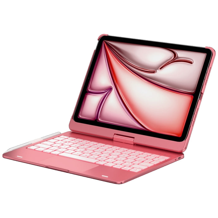 Калъф Typecase Flexbook Touch с клавиатура за iPad Air 11" M2 2024 / M3 2025 / M4 2026, розов