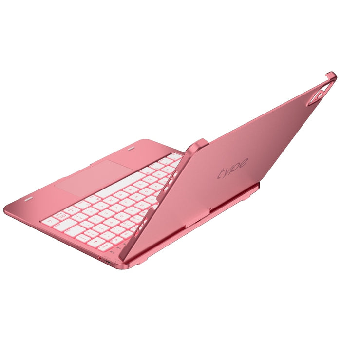 Калъф Typecase Flexbook Touch с клавиатура за iPad Air 11" M2 2024 / M3 2025 / M4 2026, розов