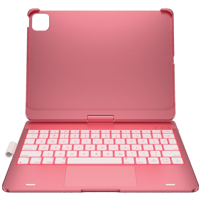 Калъф Typecase Flexbook Touch с клавиатура за iPad Air 11" M2 2024 / M3 2025 / M4 2026, розов