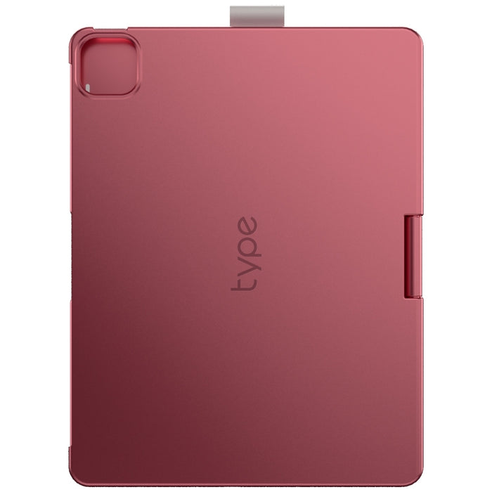 Калъф Typecase Flexbook Touch с клавиатура за iPad Air 11" M2 2024 / M3 2025 / M4 2026, розов