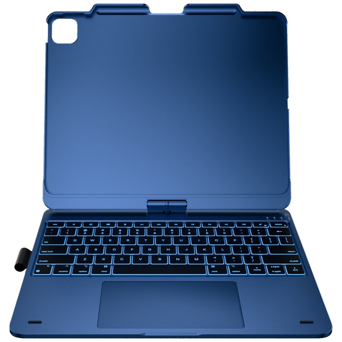 Калъф Typecase Flexbook Touch с клавиатура за iPad Air 13" M2 2024 / M3 2025 / M4 2026, син