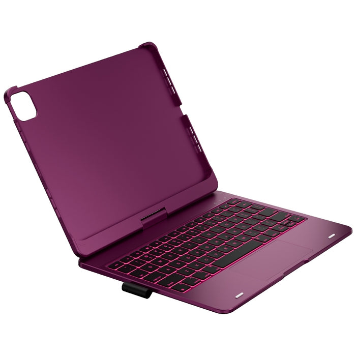 Калъф Typecase Edge с клавиатура за iPad Air 11" M2 2024 / M3 2025 / M4 2026, малинов