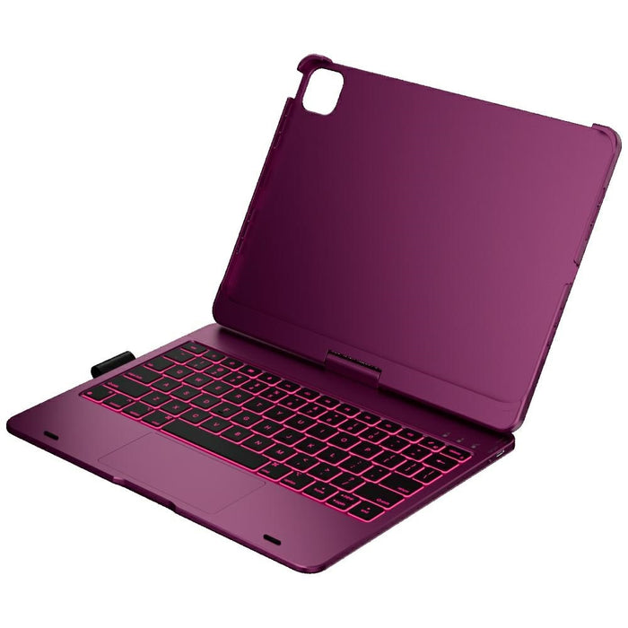 Калъф Typecase Edge с клавиатура за iPad Air 11" M2 2024 / M3 2025 / M4 2026, малинов