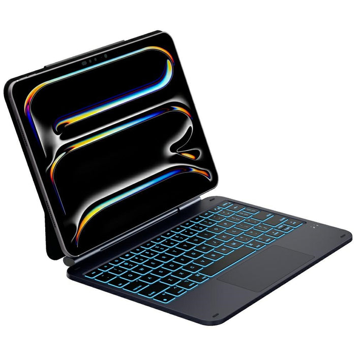 Калъф Typecase Edge с клавиатура за iPad Pro 11" M4 2024 / M5 2025, черен