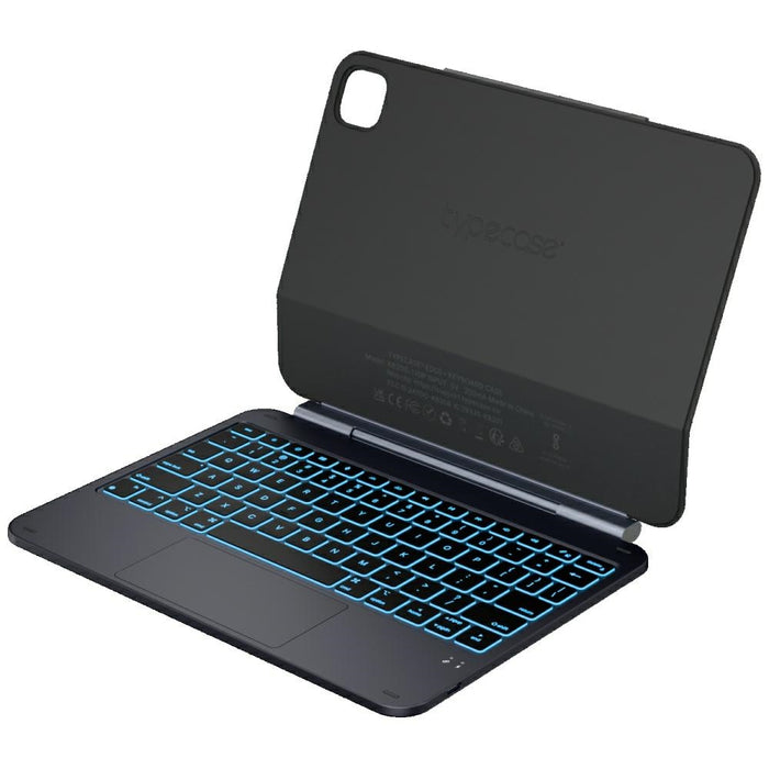 Калъф Typecase Edge с клавиатура за iPad Pro 11" M4 2024 / M5 2025, черен