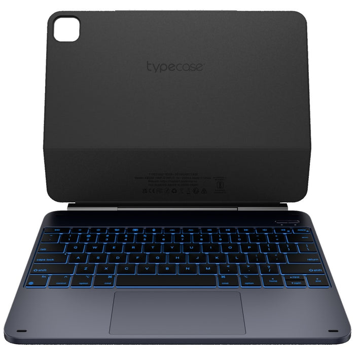 Калъф Typecase Edge с клавиатура за iPad Pro 13" 2024/2025, черен