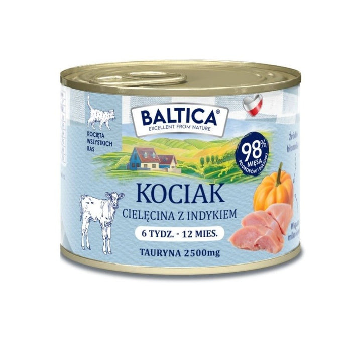 BALTICA SMAKI REGIONÓW Коте Телешко с пуешко 185g 185g