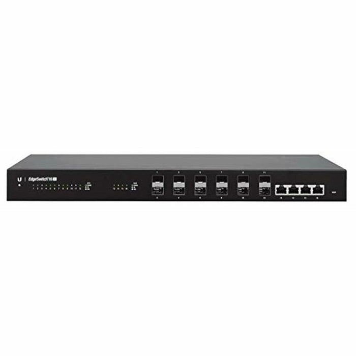 Ключ за гардероб UBIQUITI ES-16-XG EDGE Gigabit Ethernet Черен