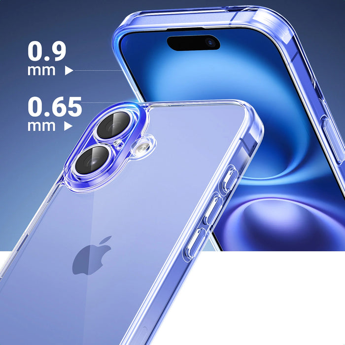 Ugreen Classy Clear Protective Case за iPhone 16 - прозрачен