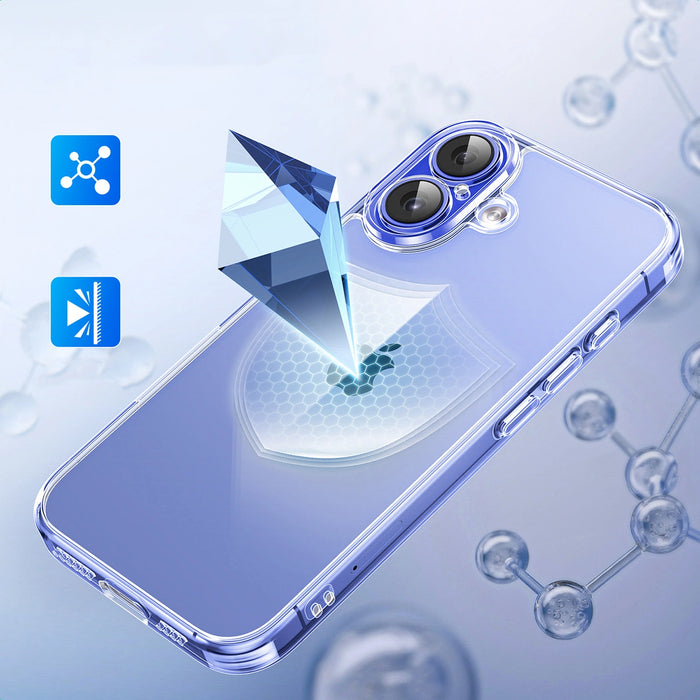 Ugreen Classy Clear Protective Case за iPhone 16 - прозрачен