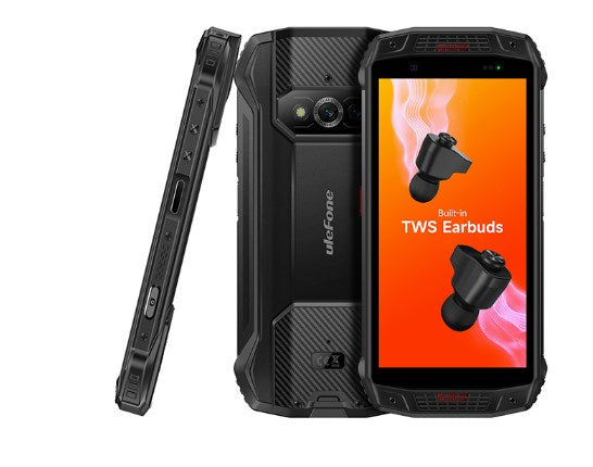 Ulefone Armor 15 13.8 cm (5.45") Dual SIM Android 12 4G USB Type-C 6 GB 128 GB 6600 mAh Black