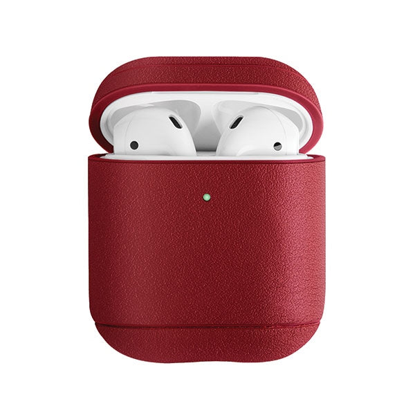 Кожен калъф UNIQ Terra за AirPods 1/2 gen., червен