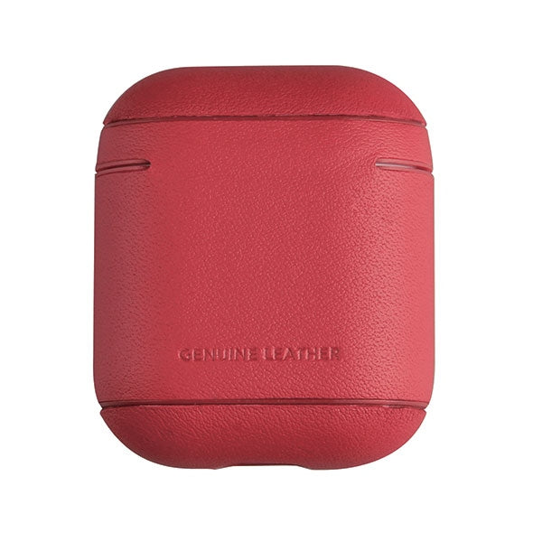Кожен калъф UNIQ Terra за AirPods 1/2 gen., червен
