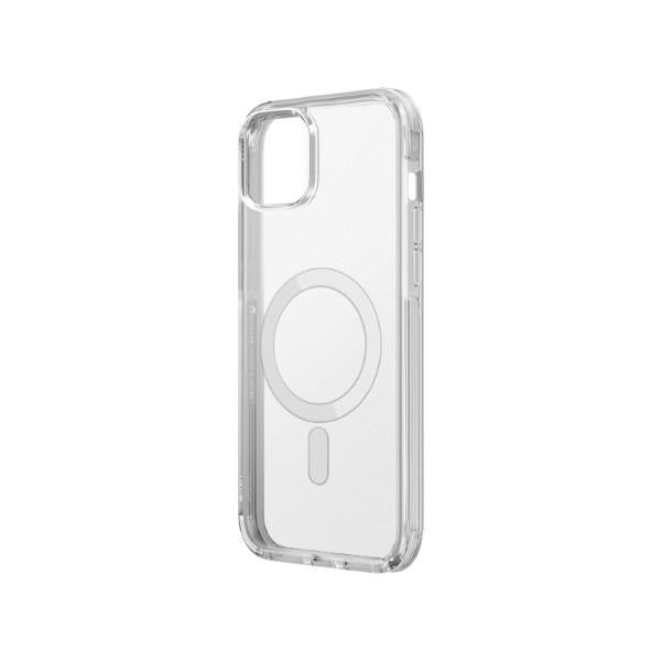 Калъф UNIQ Combat за iPhone 14 Plus 6.7" Magclick Charging, прозрачен/dove satin