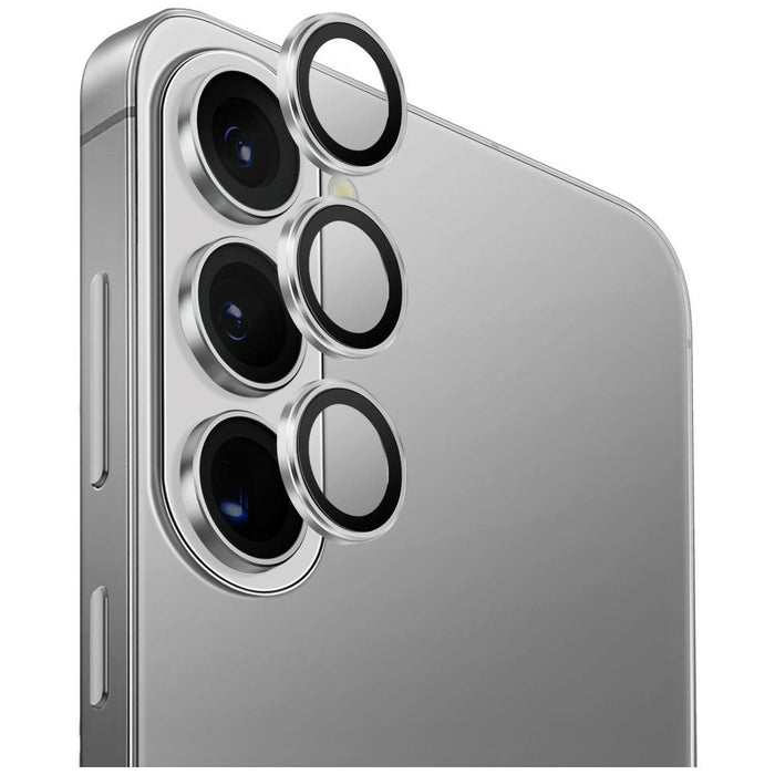 Защитно стъкло UNIQ Optix Aluminium за камера Galaxy S26 / S26+, сребристо
