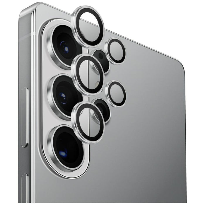Защитно стъкло UNIQ Optix Aluminium за обектив на камера Galaxy S26 Ultra, сребристо