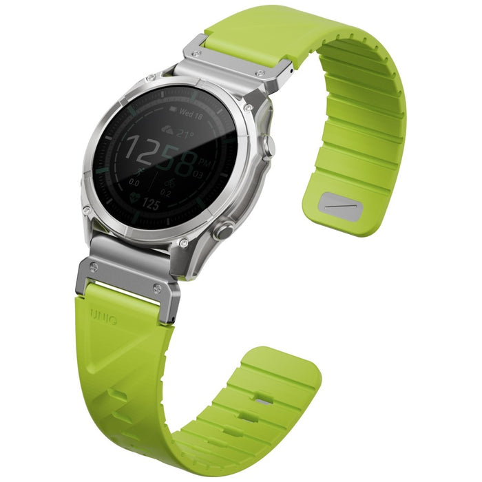 Каишка UNIQ Fluo x Smart-Fit за Garmin, лимонка