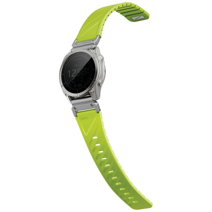 Каишка UNIQ Fluo x Smart-Fit за Garmin, лимонка