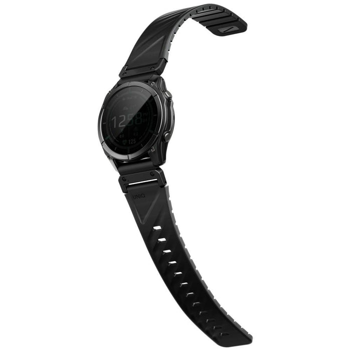 Каишка UNIQ Fluo x Smart-Fit за Garmin, черна