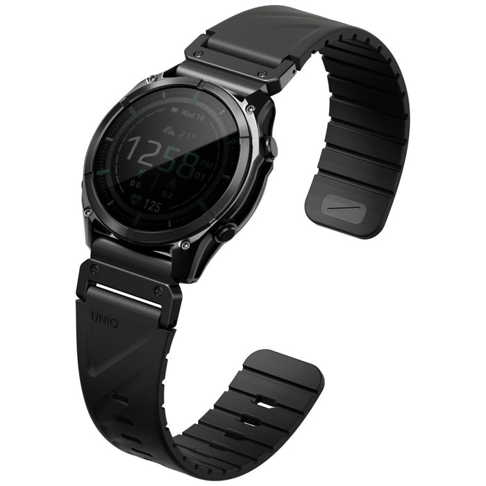 Каишка UNIQ Fluo x Smart-Fit за Garmin, черна