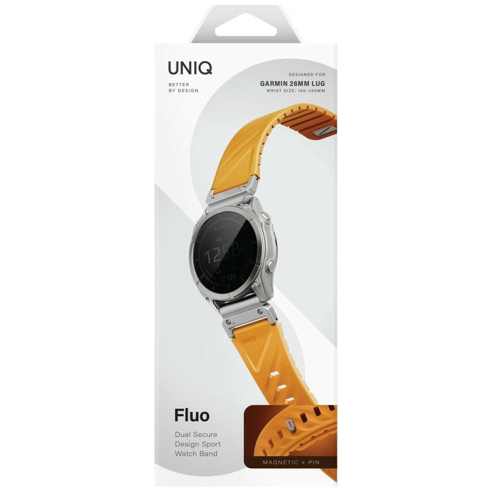 Каишка UNIQ Fluo x Smart-Fit за Garmin, оранжева