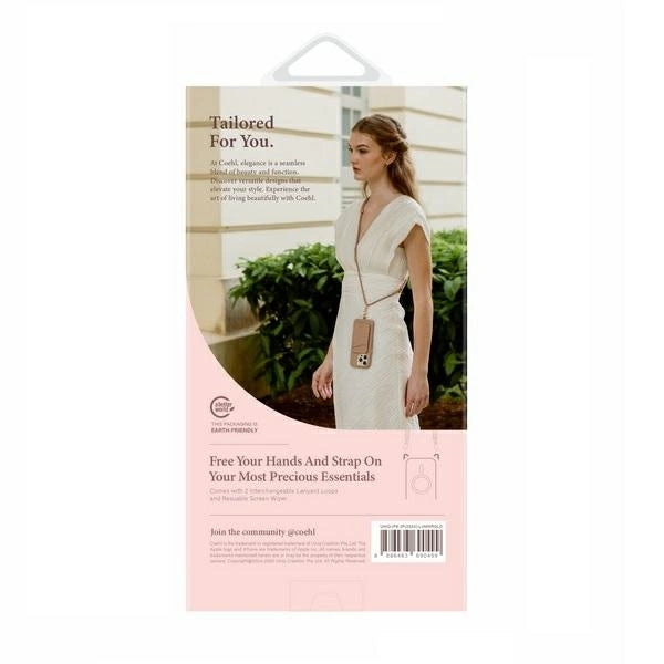 Uniq Coehl Lumino Magnetic Charging Case за iPhone 16 Pro - златен