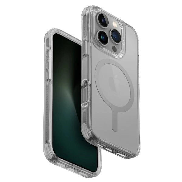Uniq Combat Magclick Charging Case за iPhone 16 Pro Max - сив