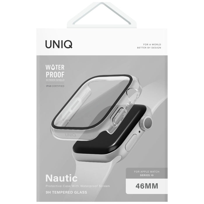 Уникален калъф Nautic за Apple Watch 46 мм - прозрачен