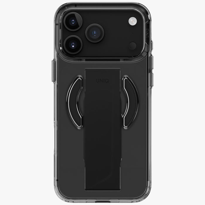 Uniq Heldro Air Case за iPhone 17 Pro Max Magclick Charging - черен