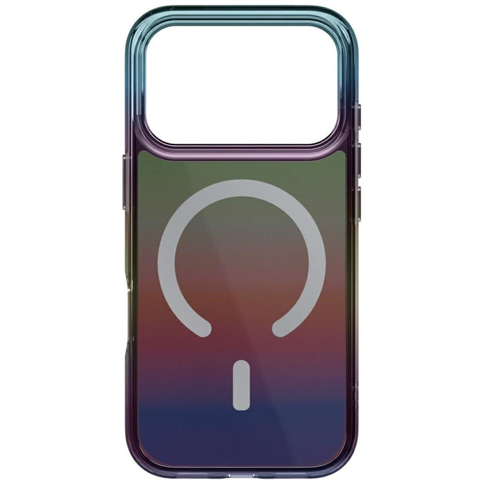 Уникален калъф Iridescia за iPhone 17 Pro Magclick Charging - многоцветен