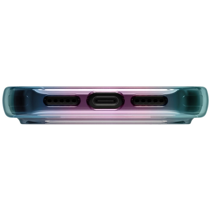 Уникален калъф Iridescia за iPhone 17 Pro Magclick Charging - многоцветен