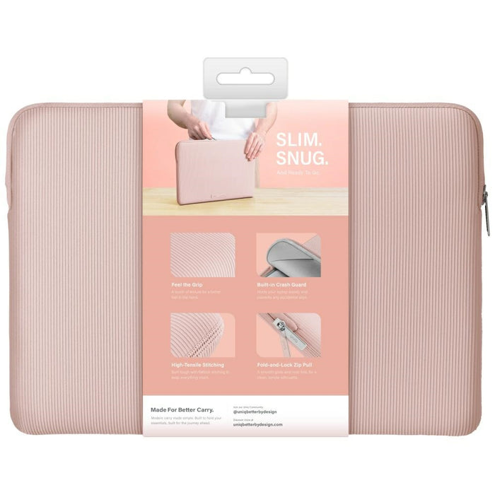 Uniq Cyprus Ridge Edition Laptop Sleeve за 14" лаптопи, водоустойчив неопрен, розов