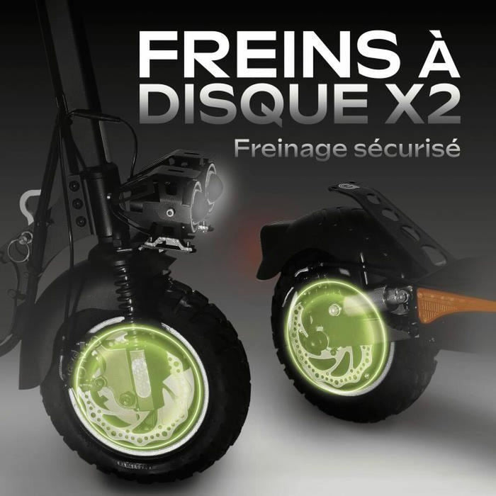 Електрически скутер Urbanglide ECROSS PRO 2 Черен 25 km/h 800 W