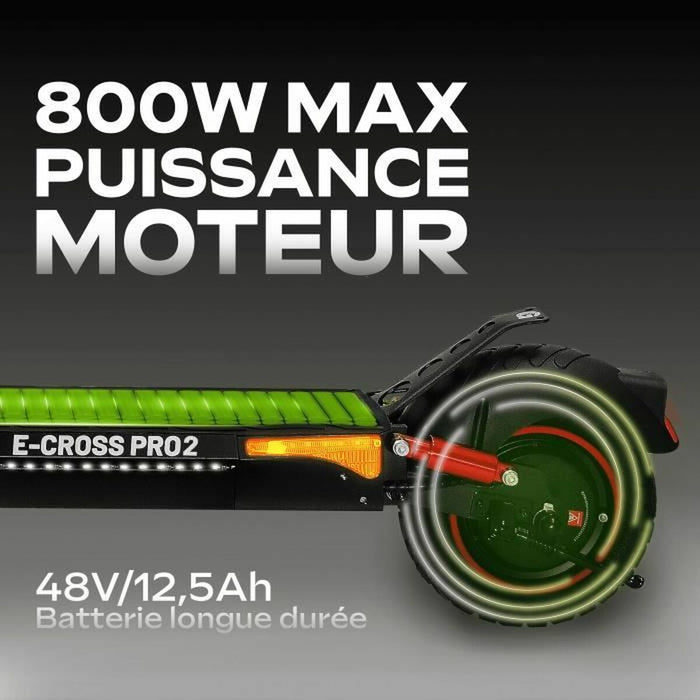 Електрически скутер Urbanglide ECROSS PRO 2 Черен 25 km/h 800 W