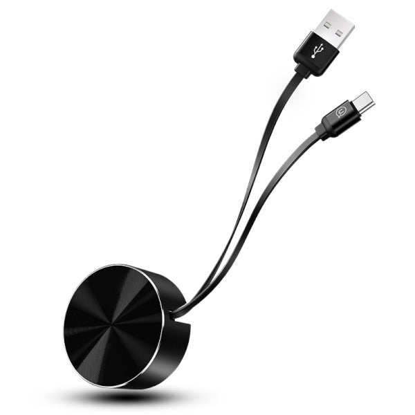 USAMS Kabel zwijany U-Bin кабел 1m, черен