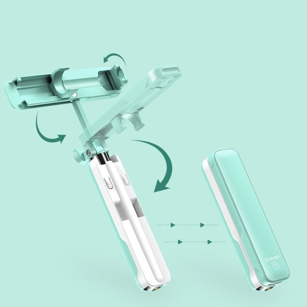USAMS Selfie Stick M1 Mini 3, зелен
