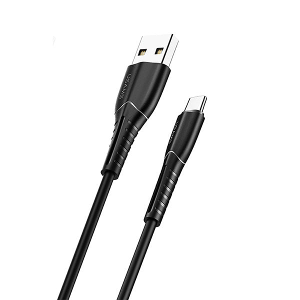 USAMS U35 кабел microUSB 2A Fast, черен