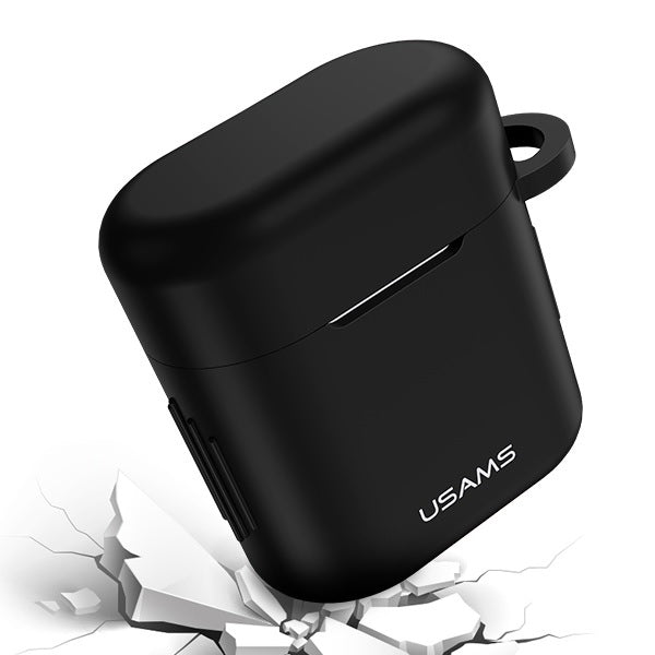 Силиконов калъф USAMS за FreeBuds 2 Pro, черен