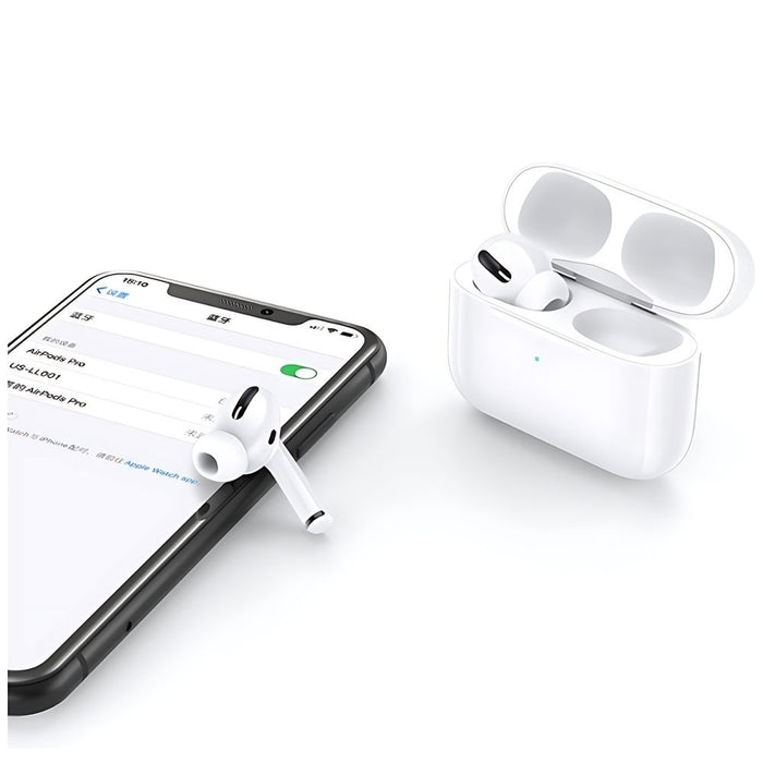 Безжични слушалки USAMS Bluetooth 5.0 TWS Emall Series, бели