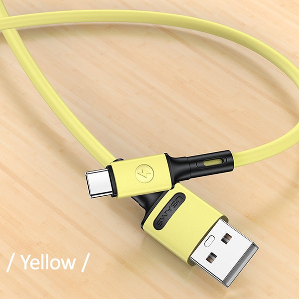 USAMS Kabel U52 кабел 2A Fast Charge 1м, жълт