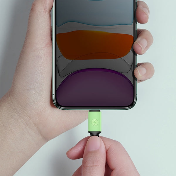 USAMS Kabel U52 microUSB 2A Fast кабел, зелен