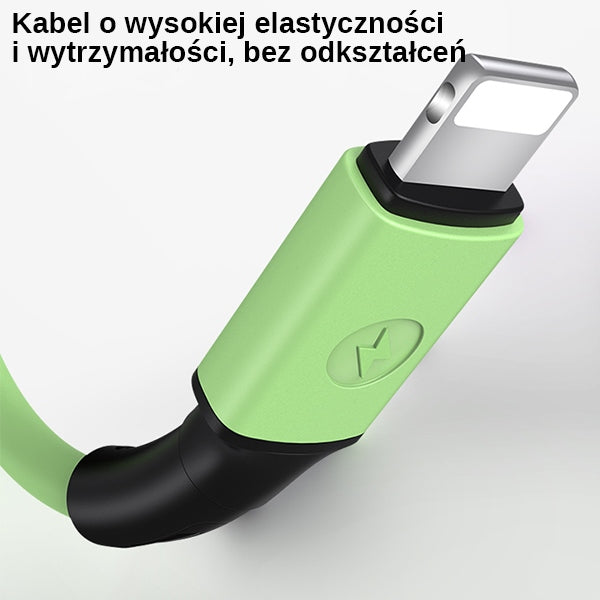 USAMS Kabel U52 Lightning 2A Fast кабел, зелен
